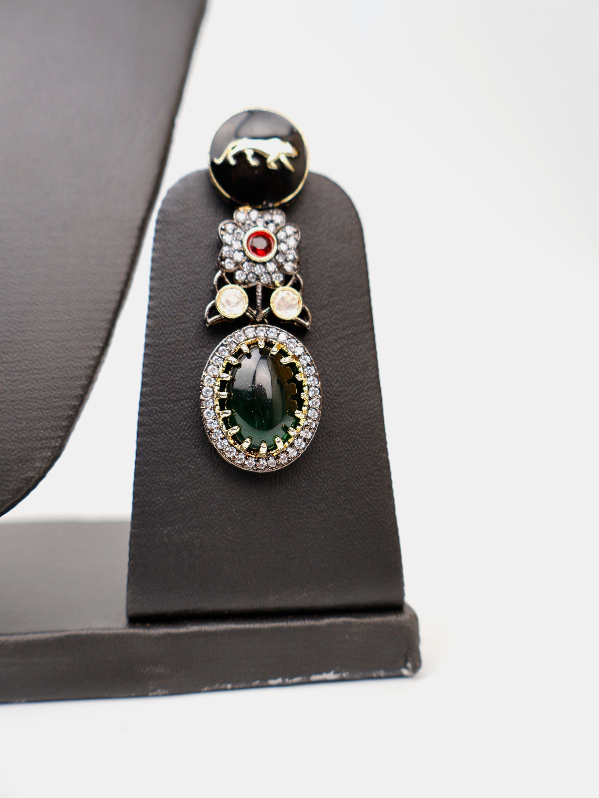 Wedding Multi Colour Sabyasachi Inspired Victorian Necklace Set-2